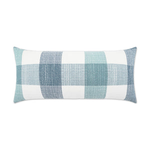 D.V. KAP Home Farmhouse Lumbar Outdoor Throw Pillow - Spa