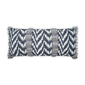 D.V. KAP Home Indiana Lumbar Outdoor Throw Pillow - Indigo