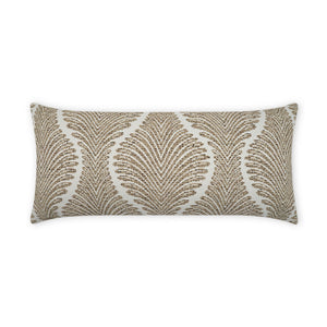 D.V. KAP Home Palmyra Lumbar Outdoor Throw Pillow - Taupe