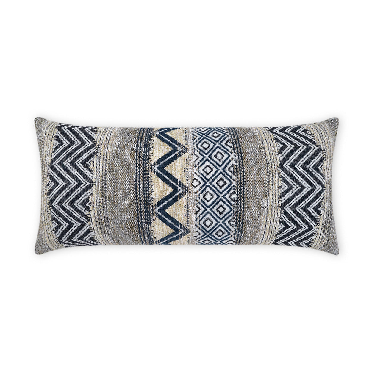 Embolden Lumbar Outdoor Throw Pillow - Blue | DV KAP