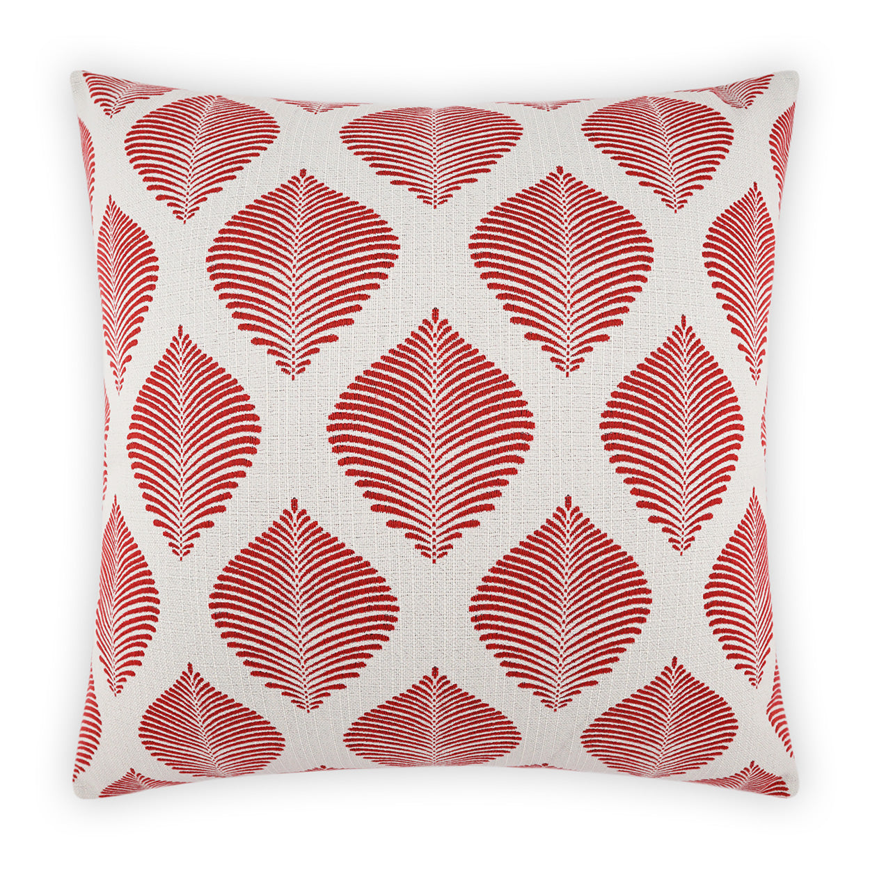 Palmero Outdoor Throw Pillow - Red | DV KAP