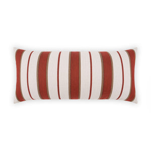 D.V. KAP Home Paruani Lumbar Outdoor Throw Pillow - Red