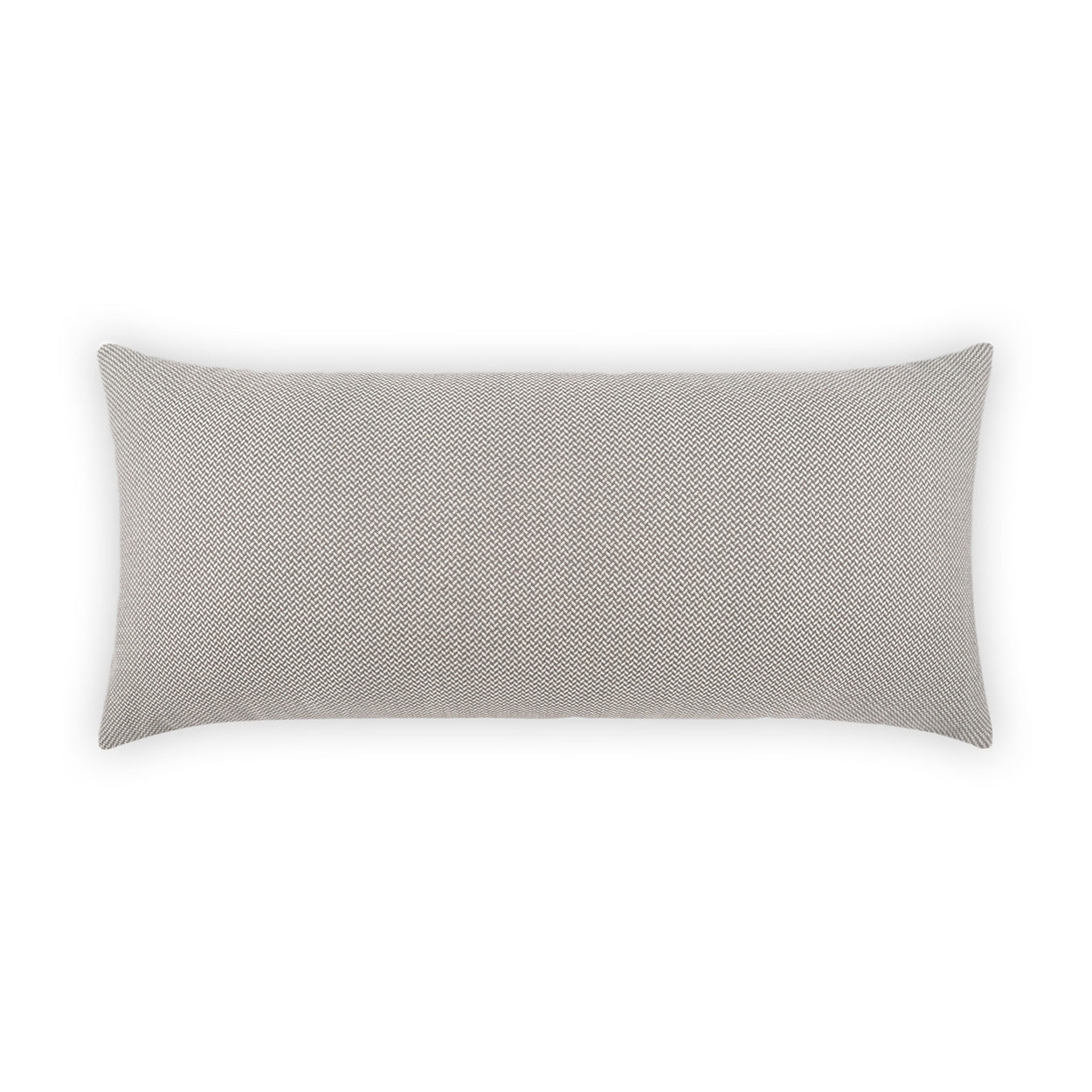Pyke Lumbar Outdoor Throw Pillow - Ash | DV KAP