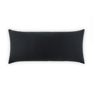 D.V. KAP Home Pyke Lumbar Outdoor Throw Pillow - Ebony