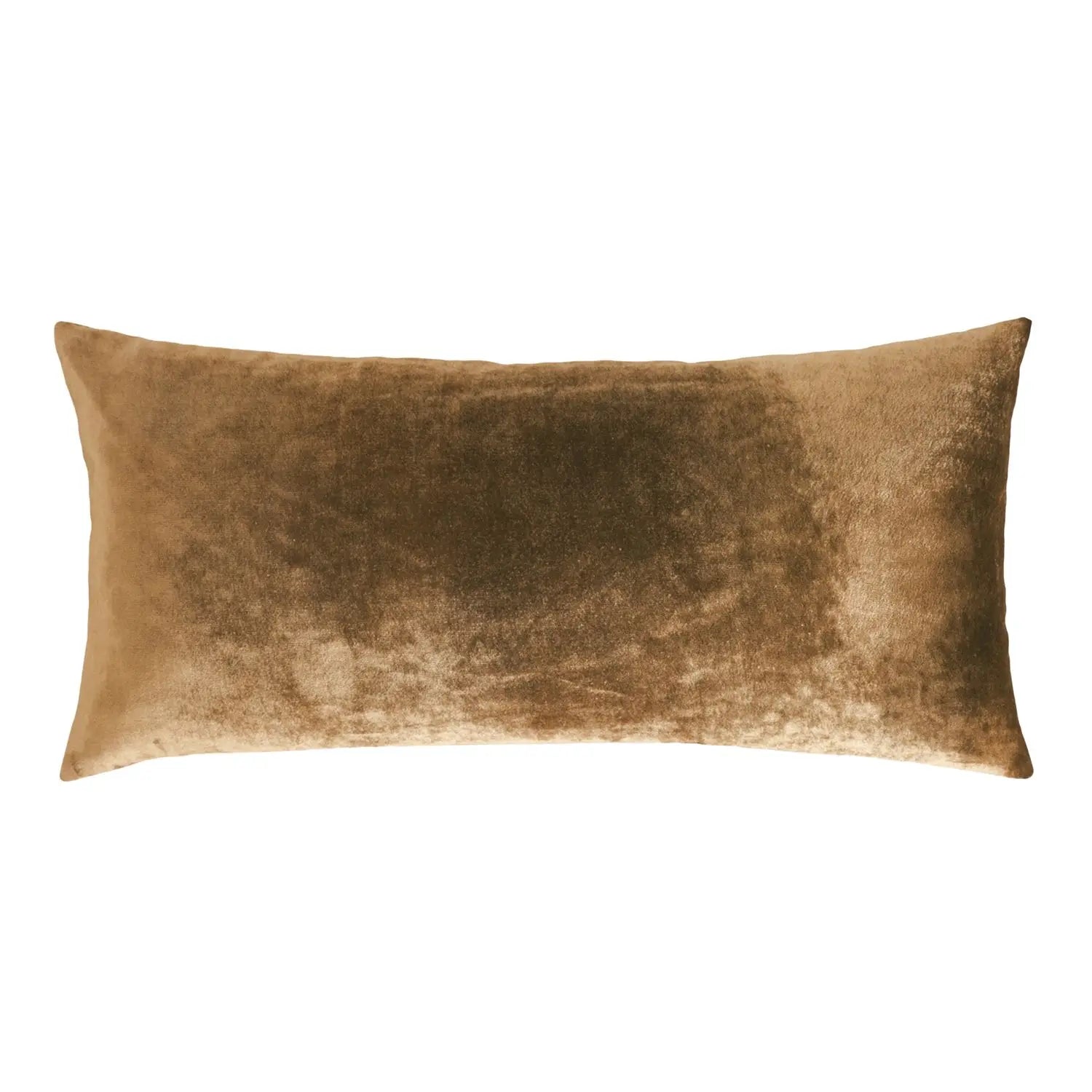 Kevin O'Brien Ombre Copper Ivy Velvet Large Boudoir Pillows, OMLB-H17