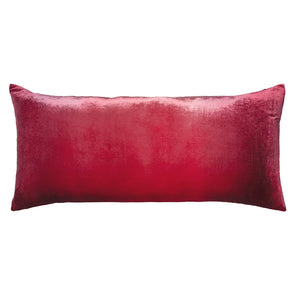 Kevin O'Brien Ombre Boysenberry Velvet Large Boudoir Pillows, OMLB-H4