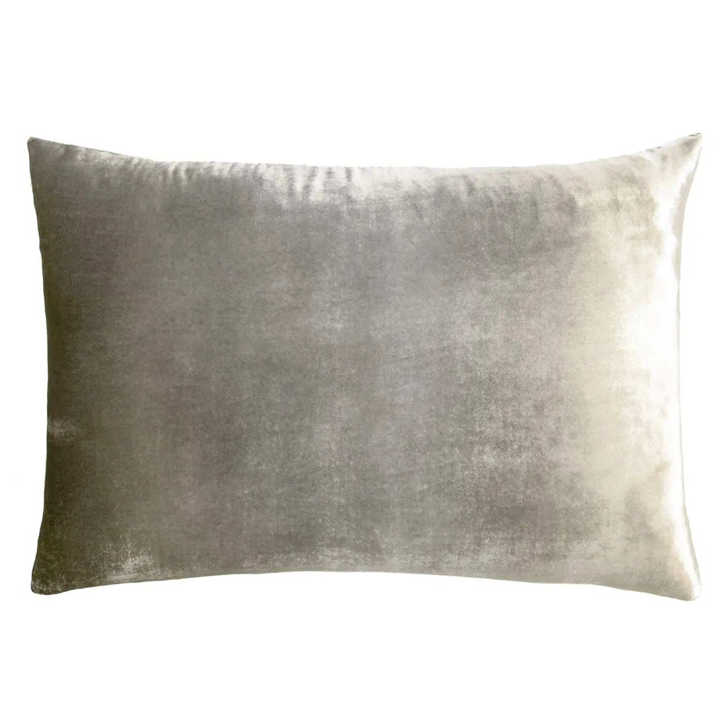 Kevin O'Brien Ombre Nickel Velvet Large Boudoir Pillows, OMLB-H59