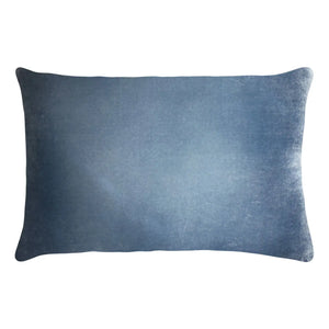 Kevin O'Brien Ombre Denim Velvet Large Boudoir Pillows, MLB-H63
