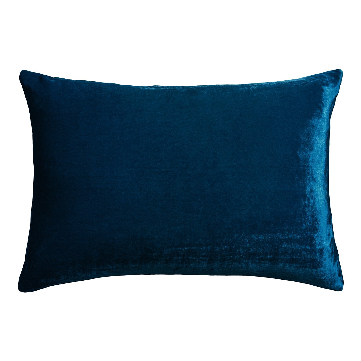 Kevin O'Brien Ombre Cobalt Black Velvet Pillows, OMP-COB