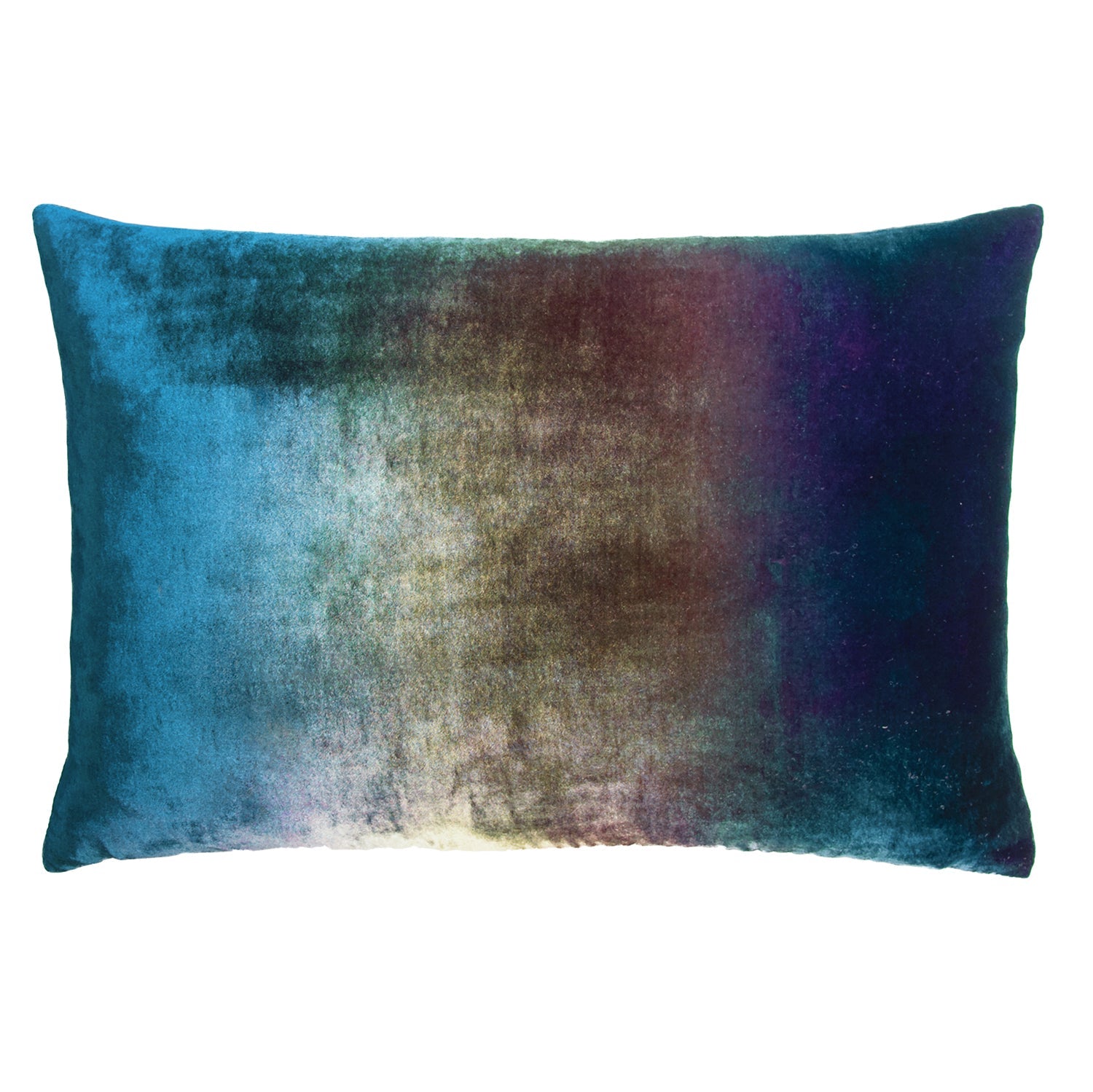 Kevin O'Brien Ombre Peacock Velvet Pillows, OMP-H21