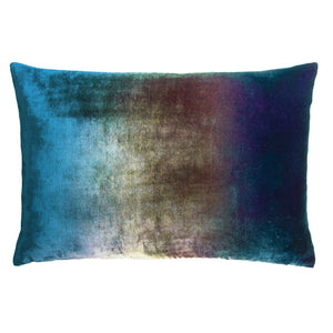 Kevin O'Brien Ombre Peacock Velvet Pillows, OMP-H21