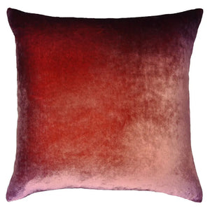 Kevin O'Brien Ombre Boysenberry Mini Velvet Pillows, OMP-H4-715