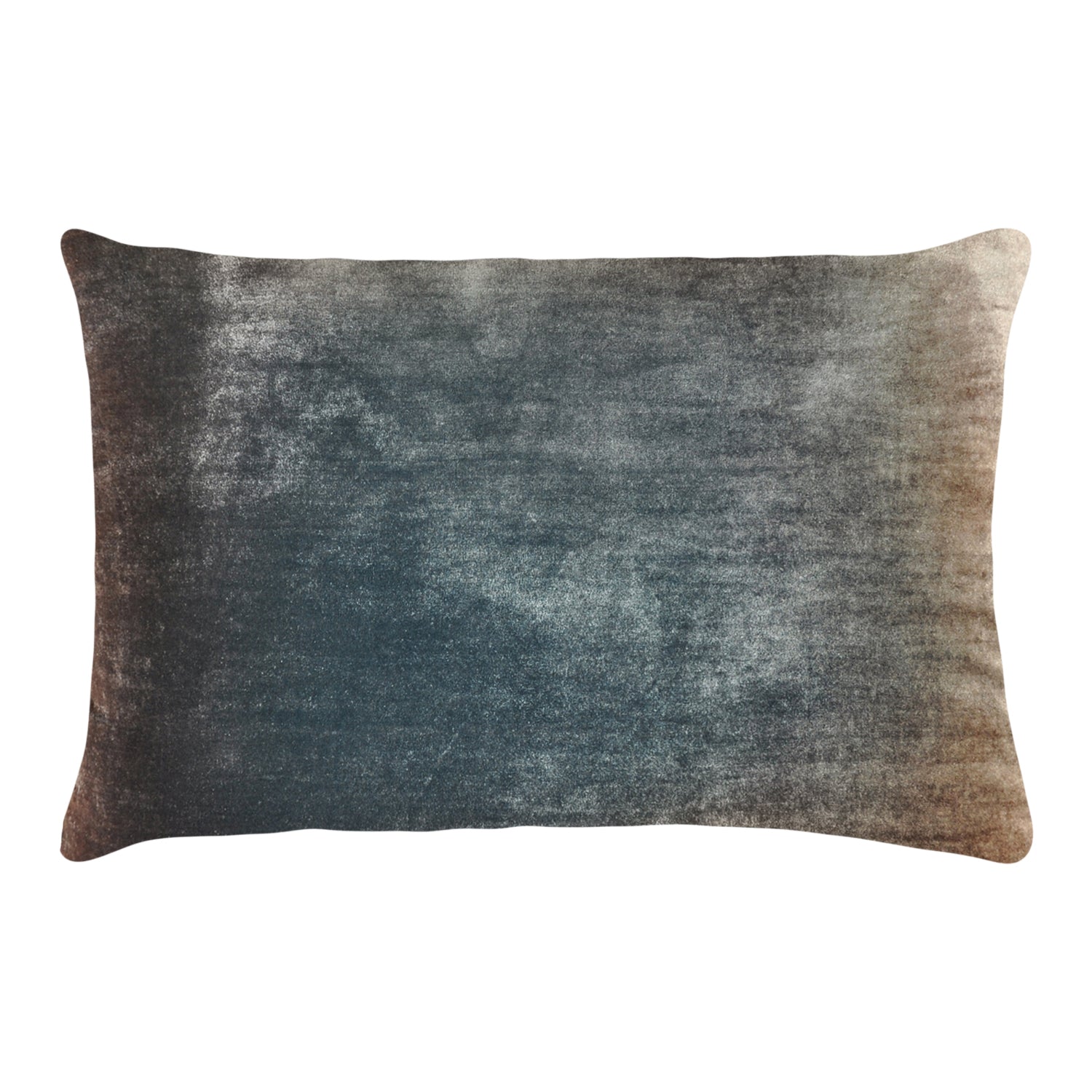 Kevin O'Brien Ombre Gunmetal Velvet Pillows, OMP-H57