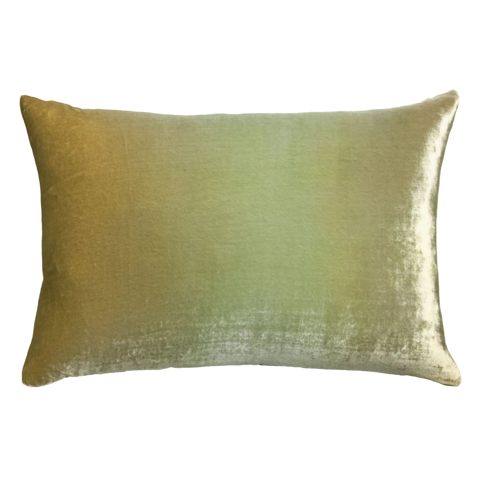 Kevin O'Brien Ombre Scallion Mini Velvet Pillows, OMP-H83-715