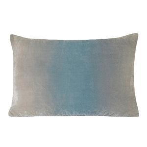 Kevin O'Brien Ombre Robin's Egg Velvet Pillows, OMP-ROB