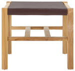 Safavieh Solana Ottoman, OTT1200 - Cognac / Natural