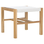 Safavieh Solana Ottoman, OTT1200 - White / Natural