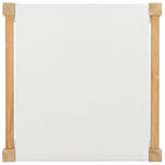 Safavieh Solana Ottoman, OTT1200 - White / Natural