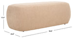 Safavieh Whitley Rectangular Ottoman , OTT1301 - Tan