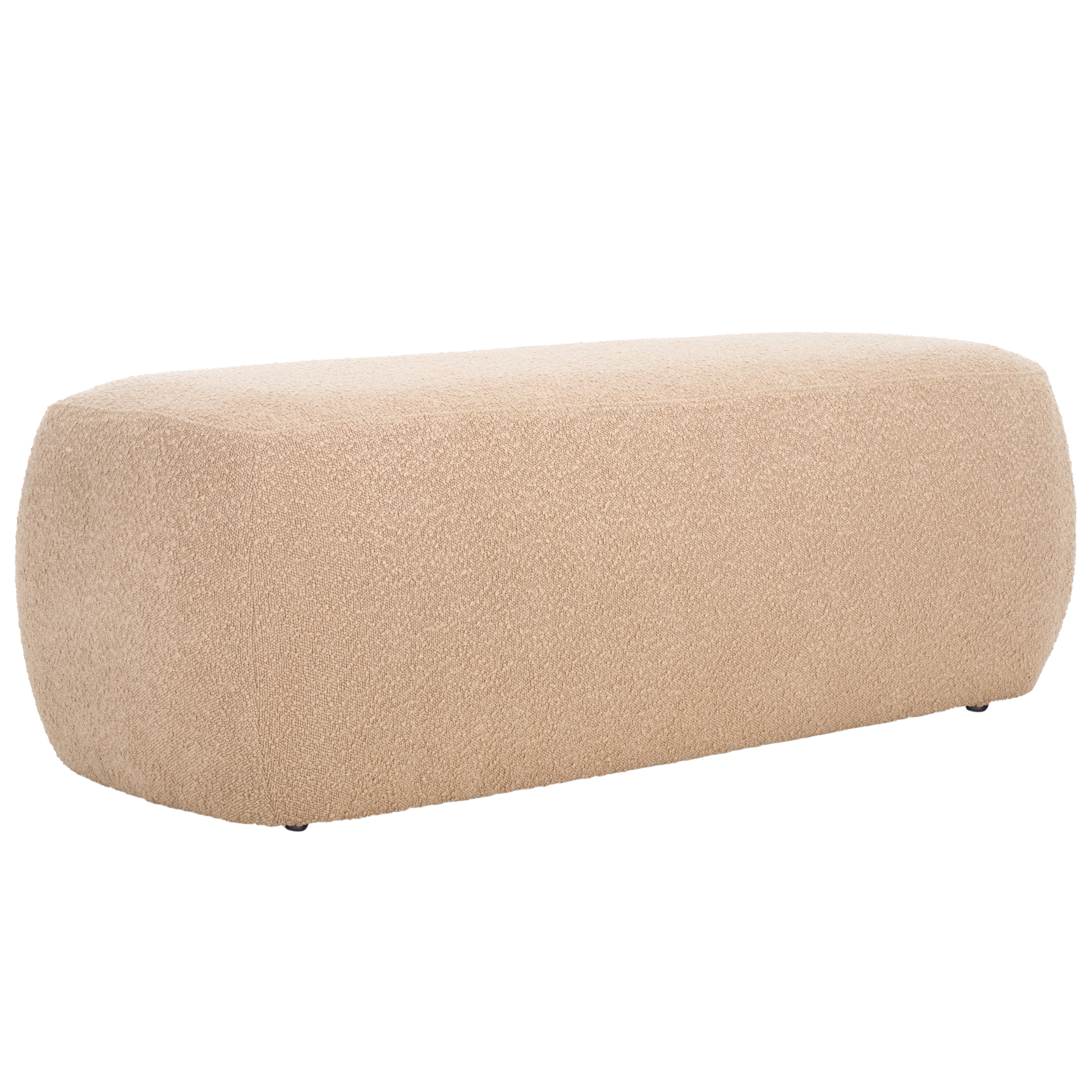 Safavieh Whitley Rectangular Ottoman , OTT1301 - Tan