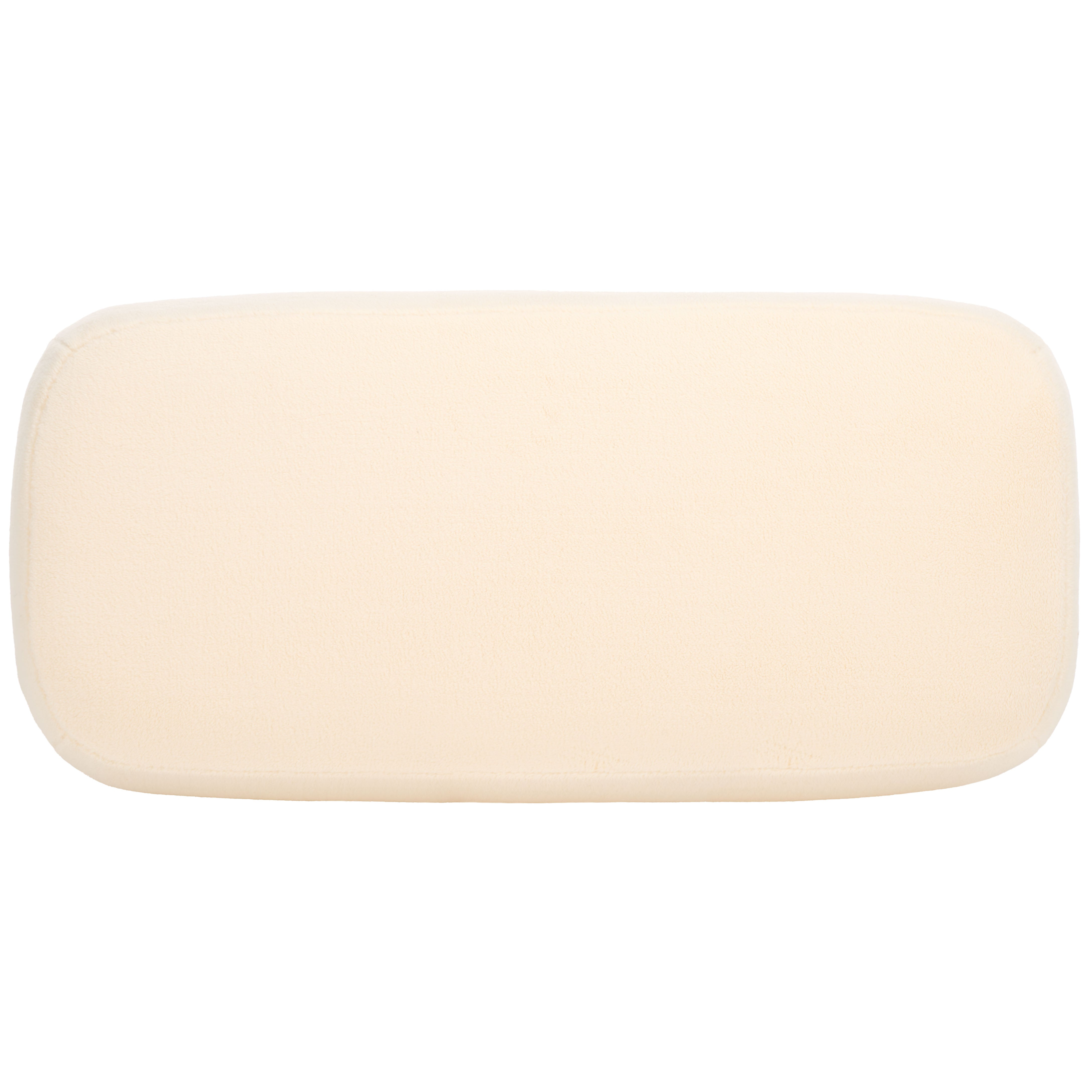 Safavieh Whitley Rectangular Ottoman , OTT1301 - Cream Faux Shearling
