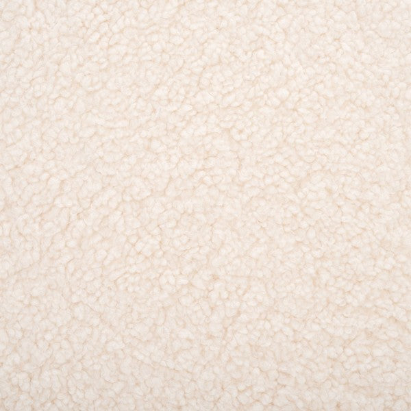 Safavieh Alistair Round Ottoman, OTT4503 - Off White / Black