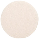 Safavieh Alistair Round Ottoman, OTT4503 - Off White / Black