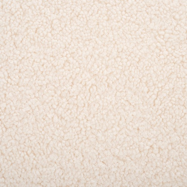 Safavieh Alistair Round Ottoman, OTT4503 - Off White / Natural