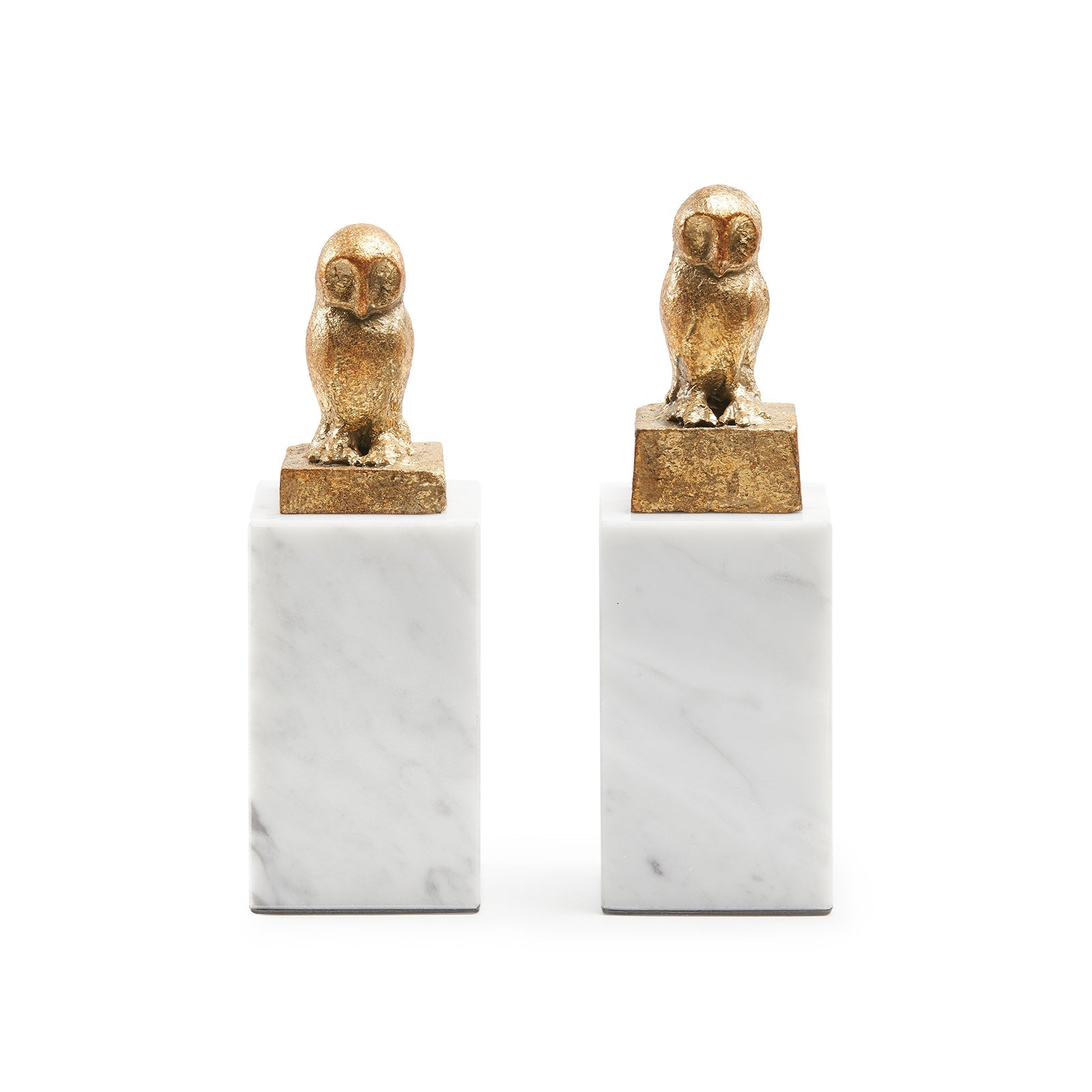 Villa & House - Owl Statue - Gold Leaf - OWL-700-808