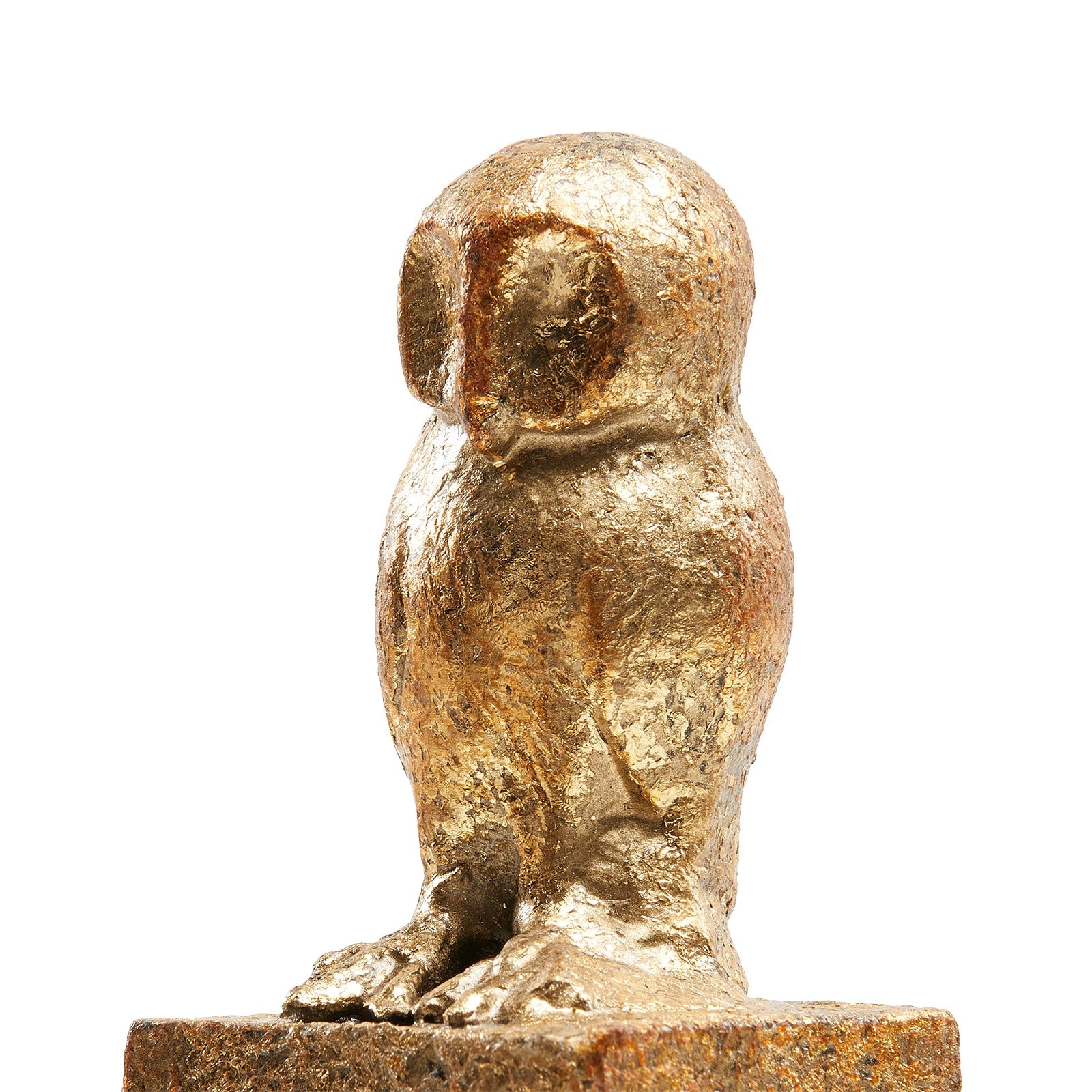 Villa & House - Owl Statue - Gold Leaf - OWL-700-808