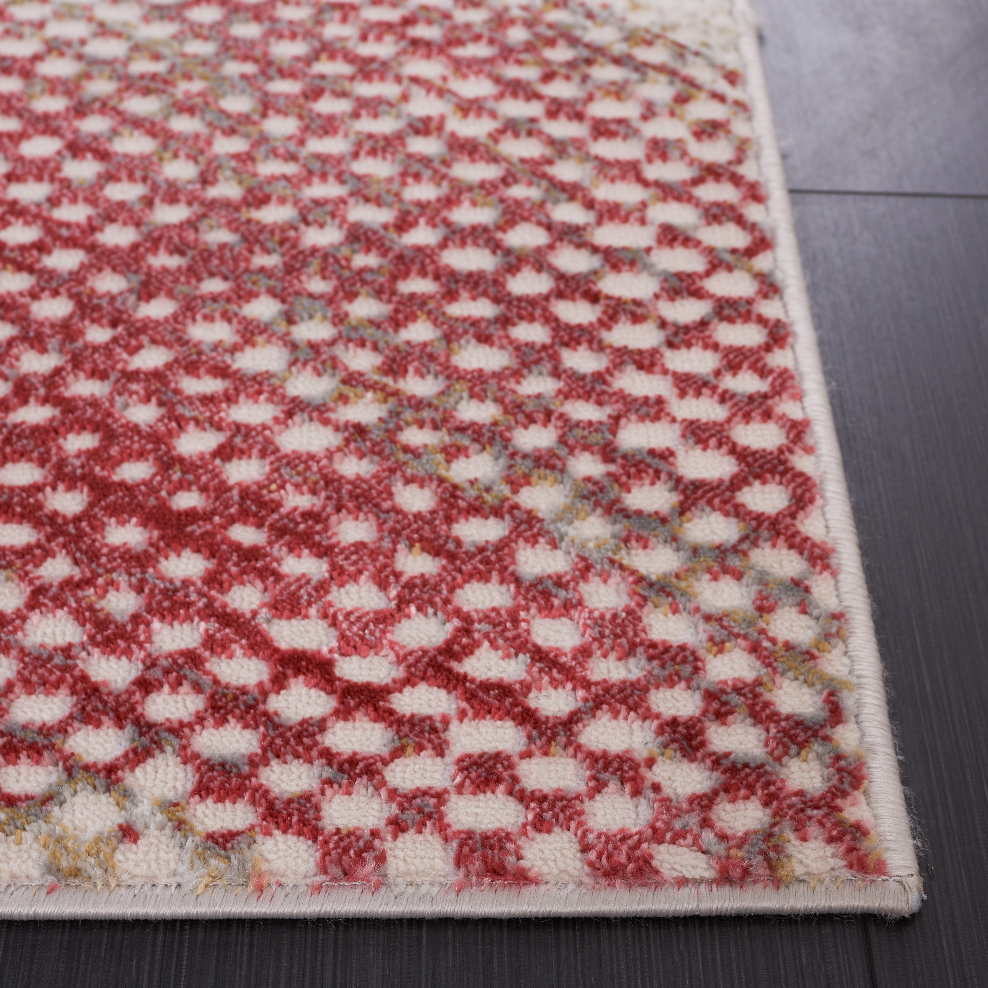 PALMA 324 – LIGHT GREY / RED