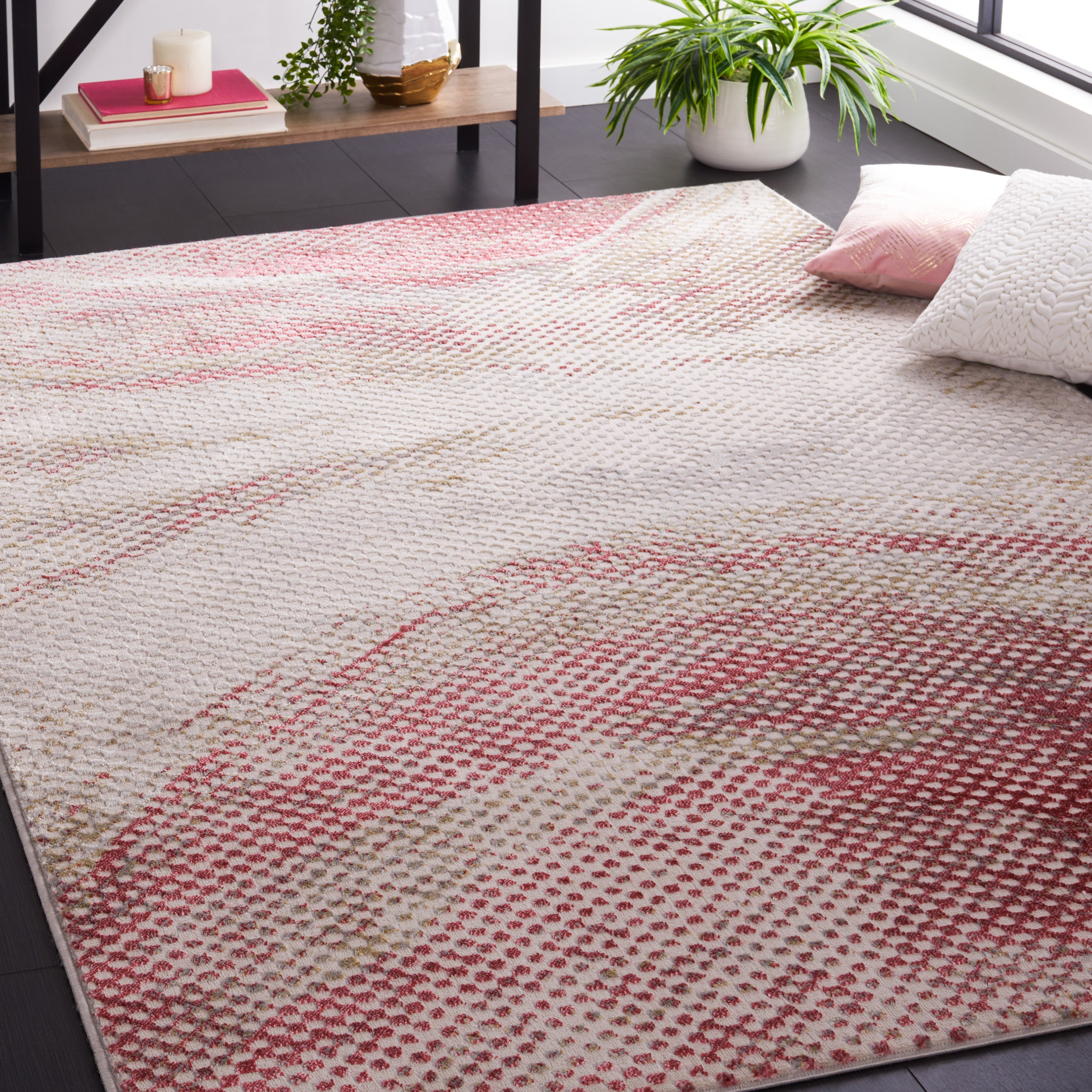 PALMA 324 – LIGHT GREY / RED