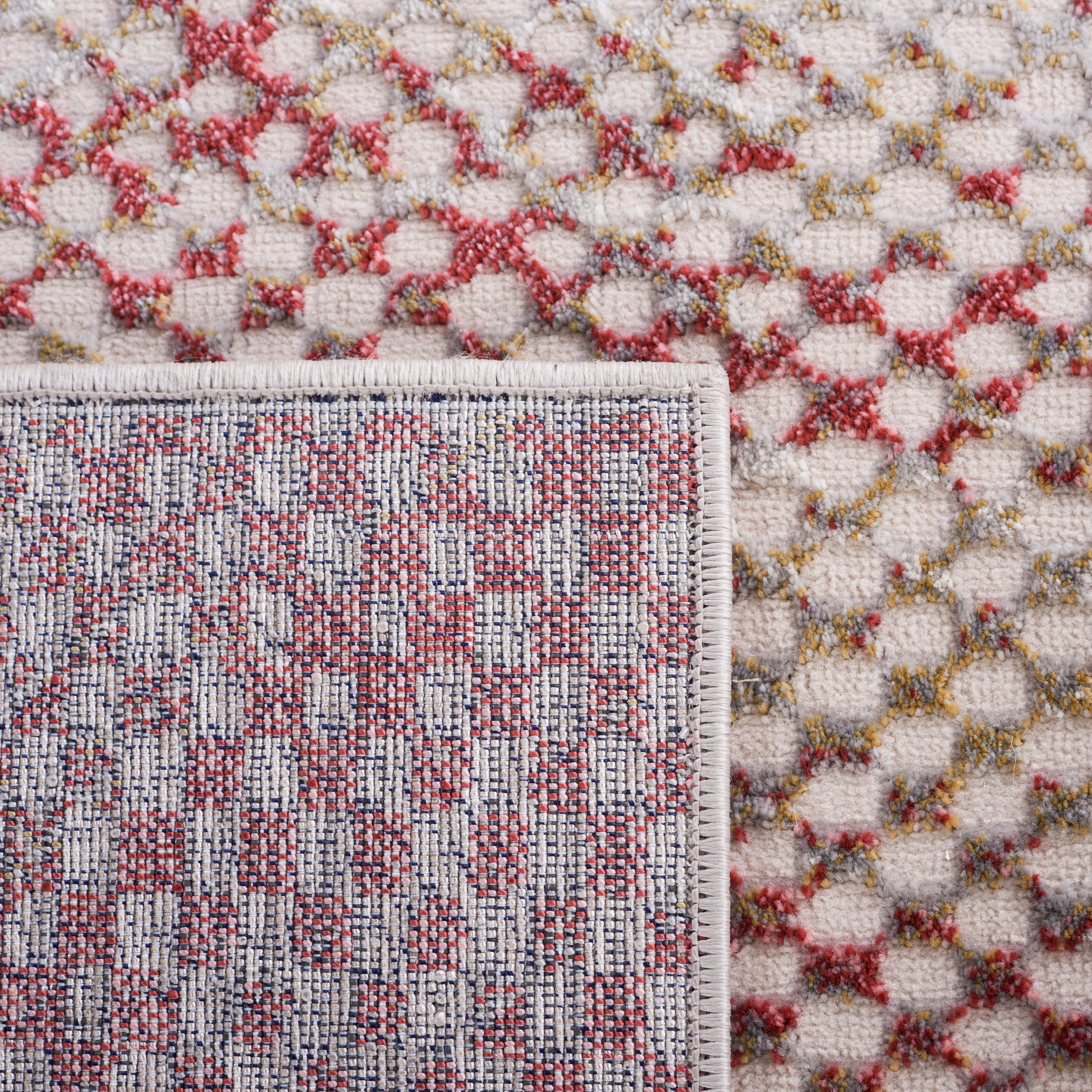 PALMA 324 – LIGHT GREY / RED
