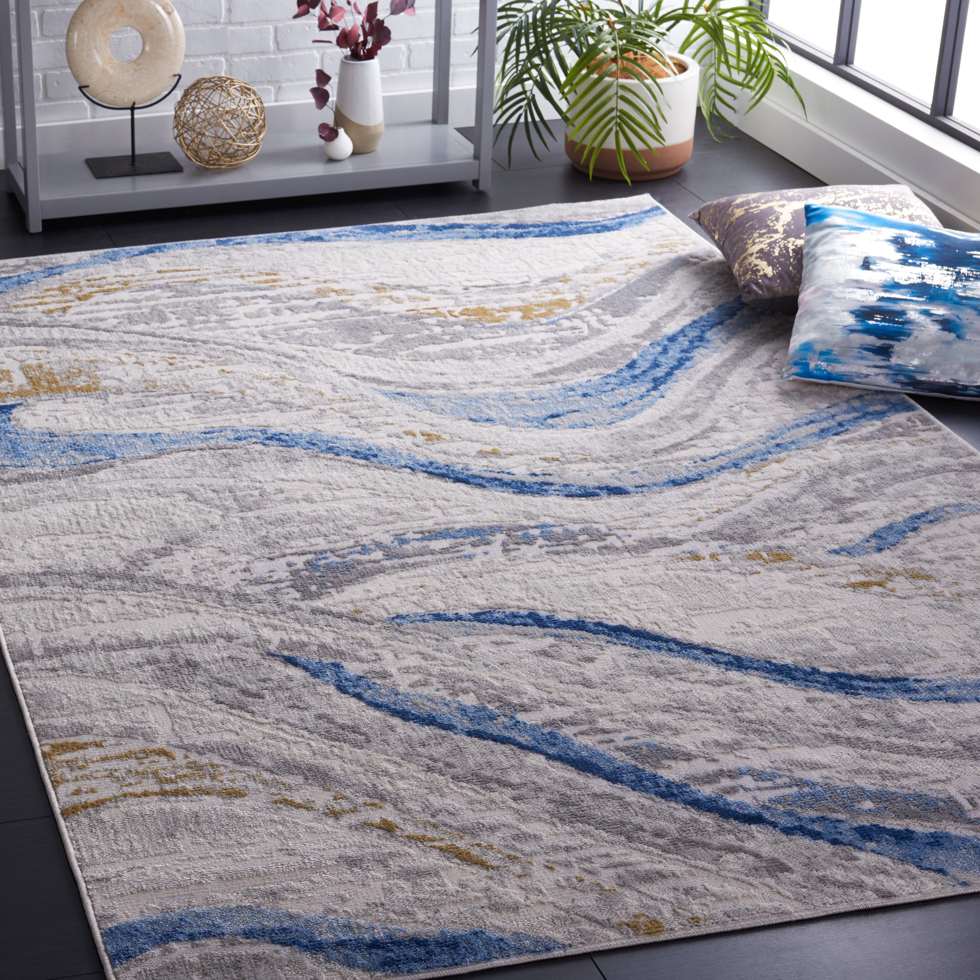 PALMA 334 – BEIGE / LIGHT BLUE