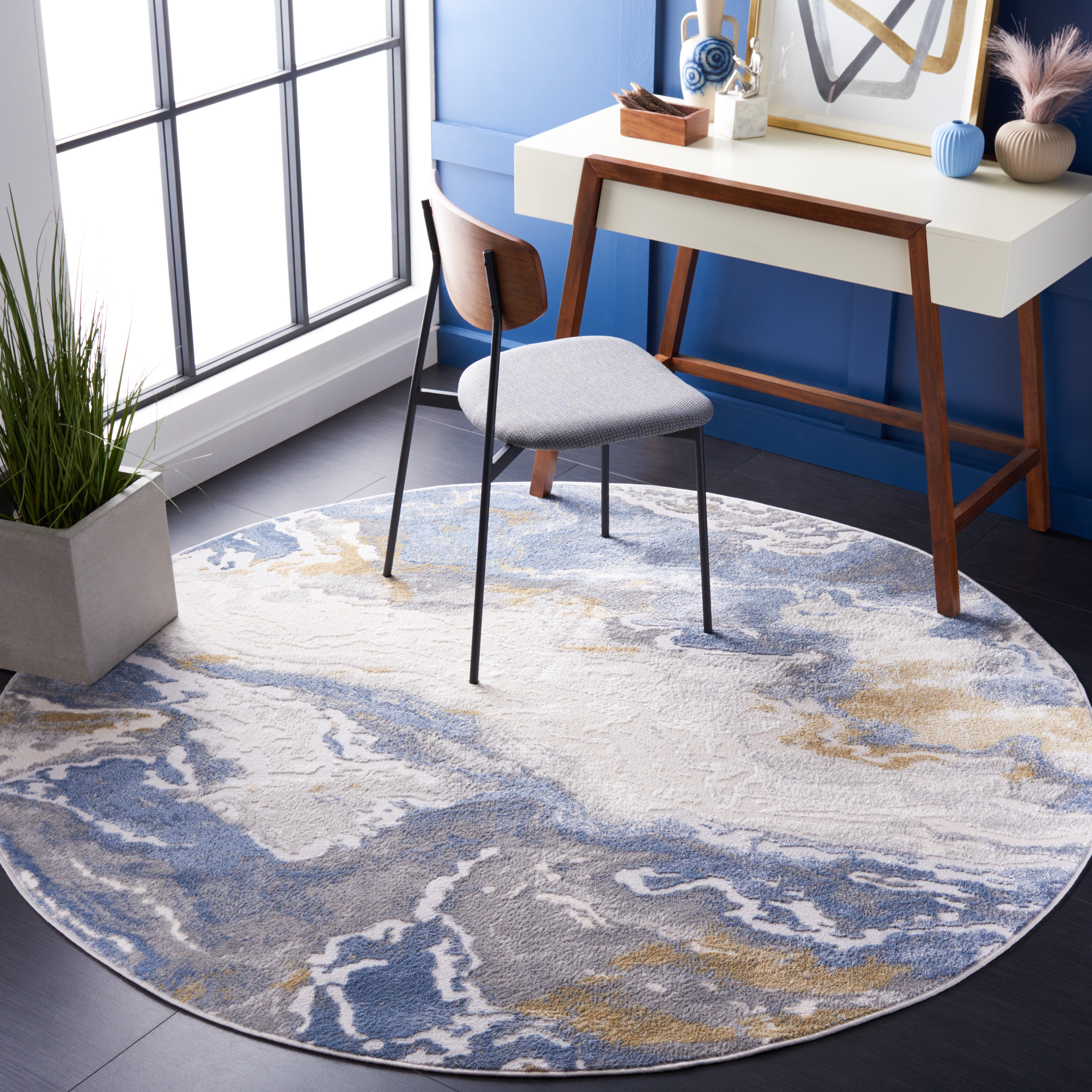 PALMA 348 – BEIGE / LIGHT BLUE