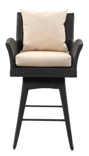 Safavieh Hayes Swivel Arm Barstool, PAT2515