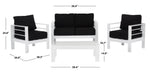 WHITE / BLACK