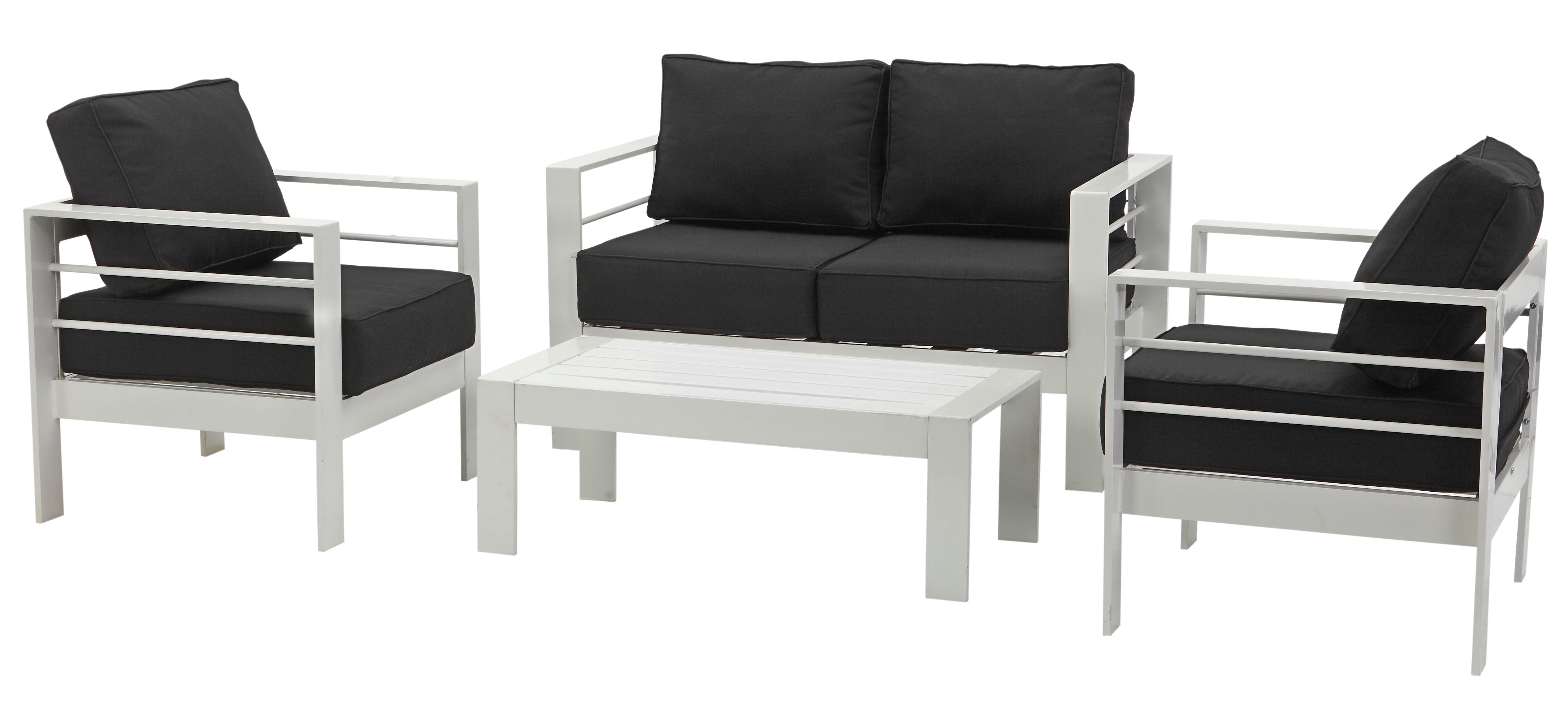 WHITE / BLACK
