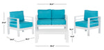 TEAL / WHITE