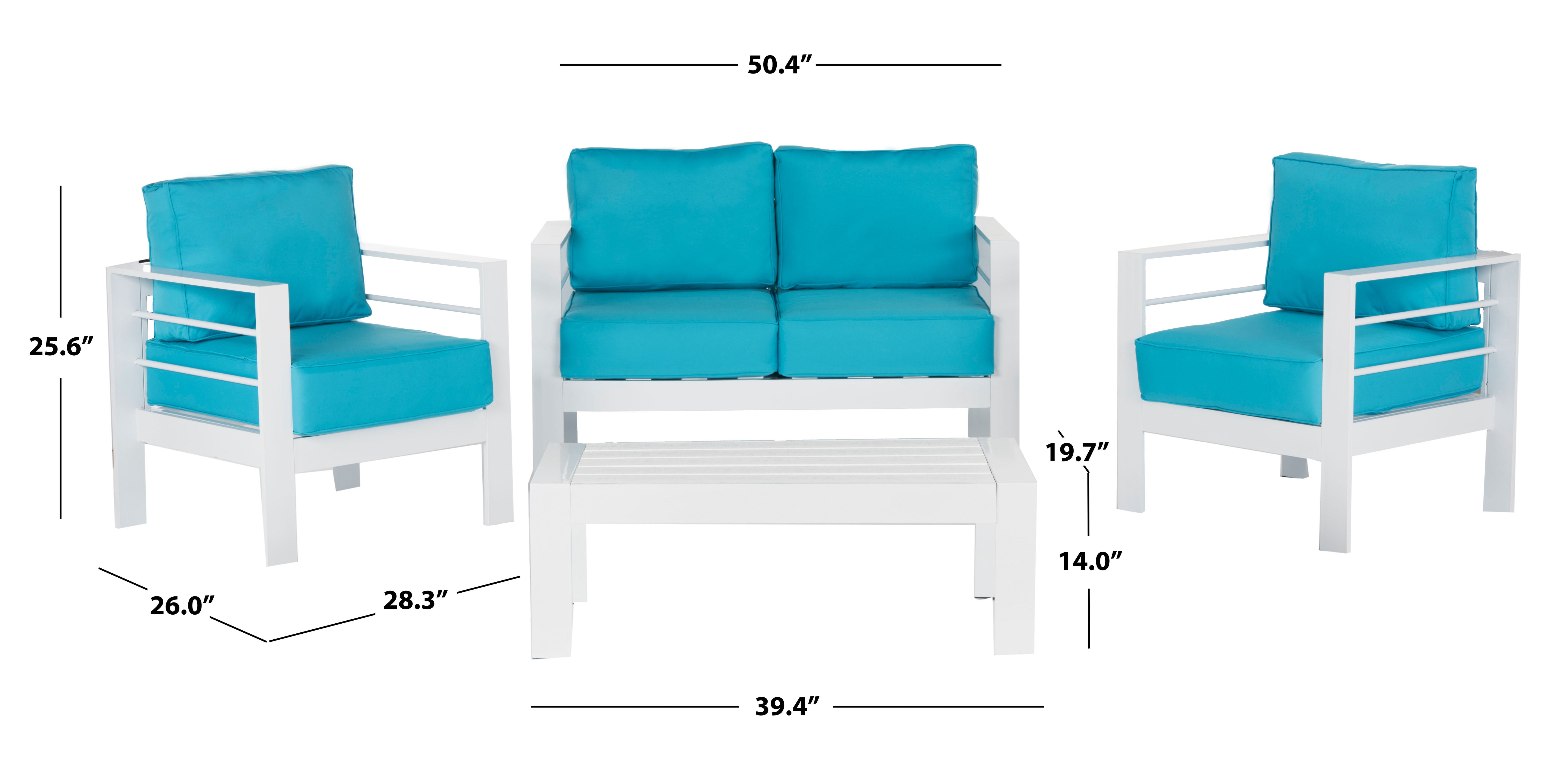 TEAL / WHITE