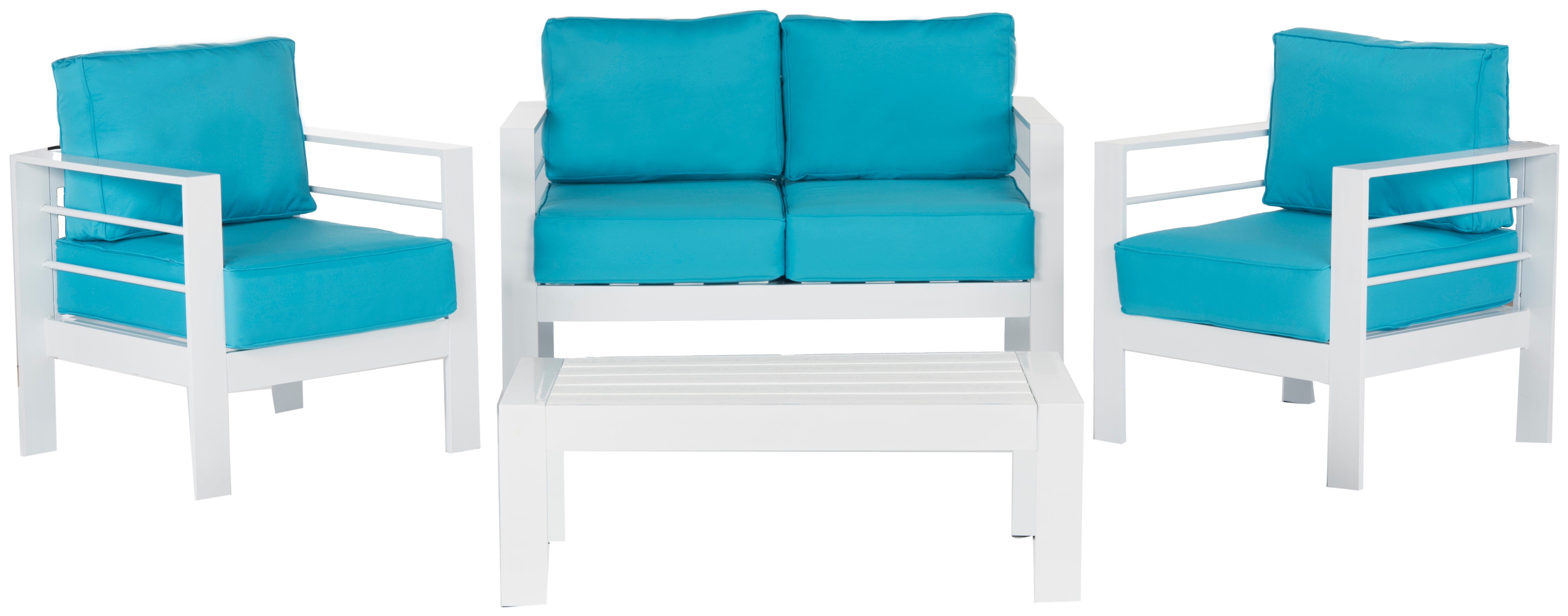 TEAL / WHITE