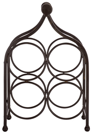 Safavieh Floyd 4 Wine Bottle Holder, PAT5041