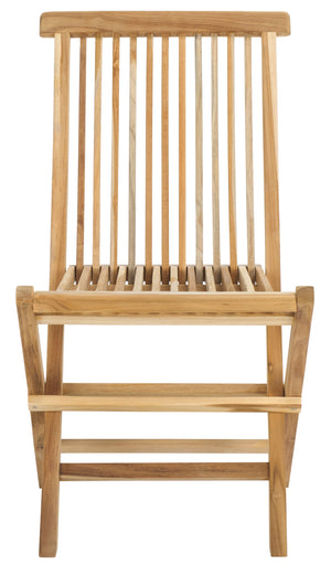 Safavieh Marcus Teak Folding Chair (Set of 2), PAT6600