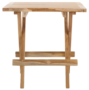 Safavieh Saba Teak Folding Square Table, PAT6602