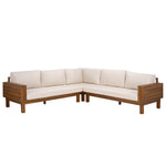 TEAK BROWN / CREAM