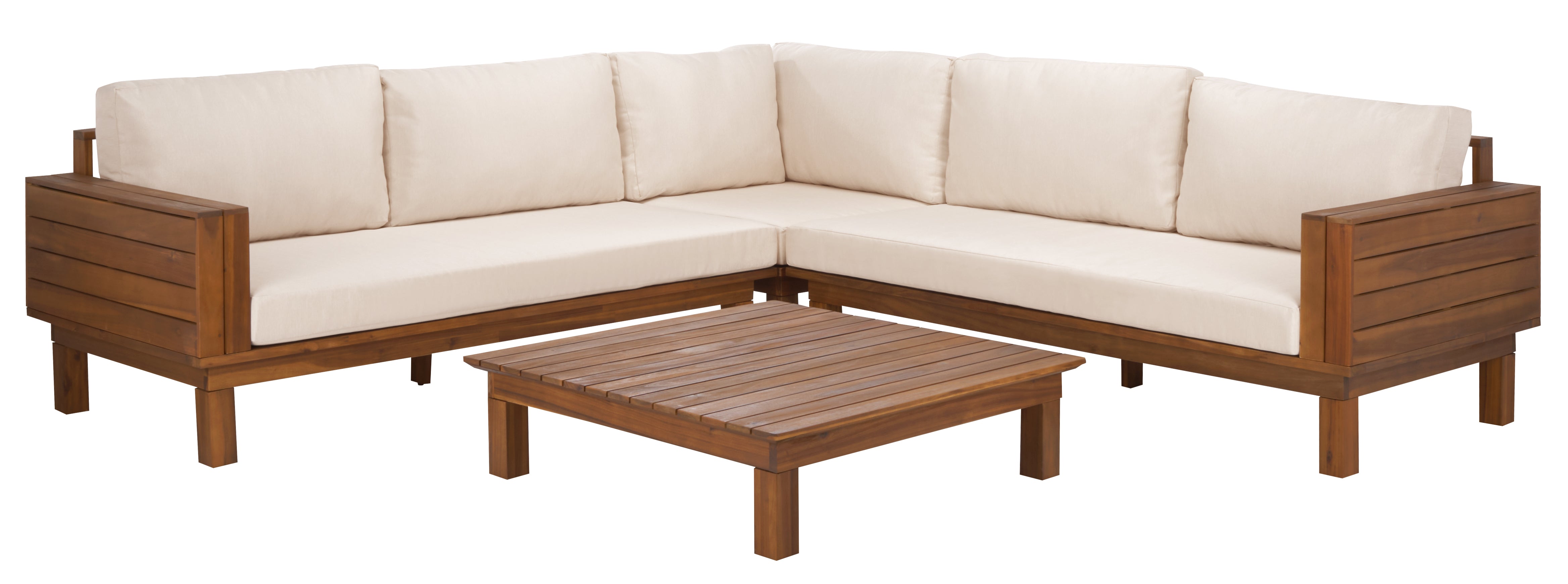 TEAK BROWN / CREAM