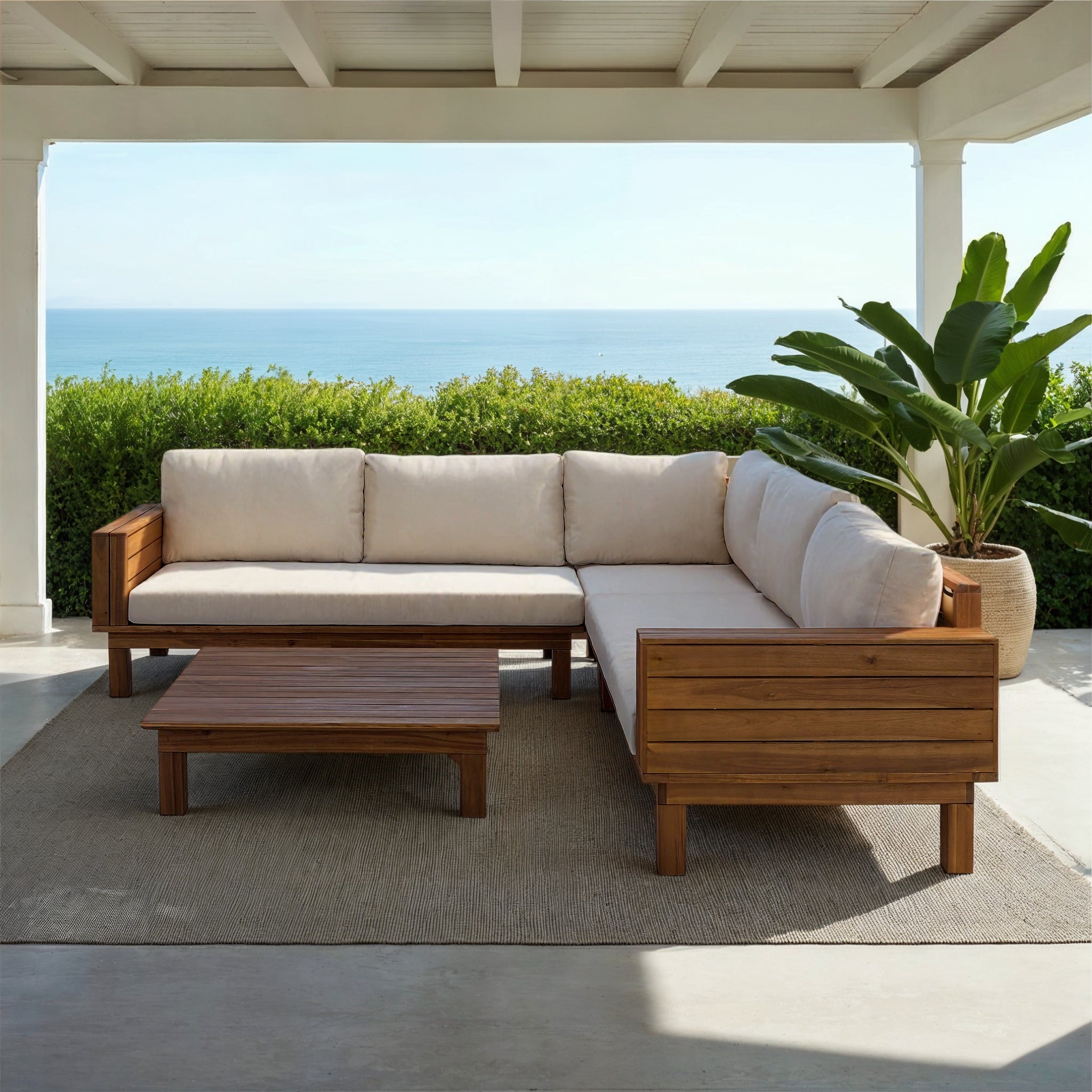 TEAK BROWN / CREAM