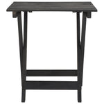 Safavieh Pacifica 3 Piece Lounge Set , PAT7020 - Black Wood / Beige Cushion