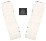 Safavieh Pacifica 3 Piece Lounge Set , PAT7020 - Black Wood / Beige Cushion