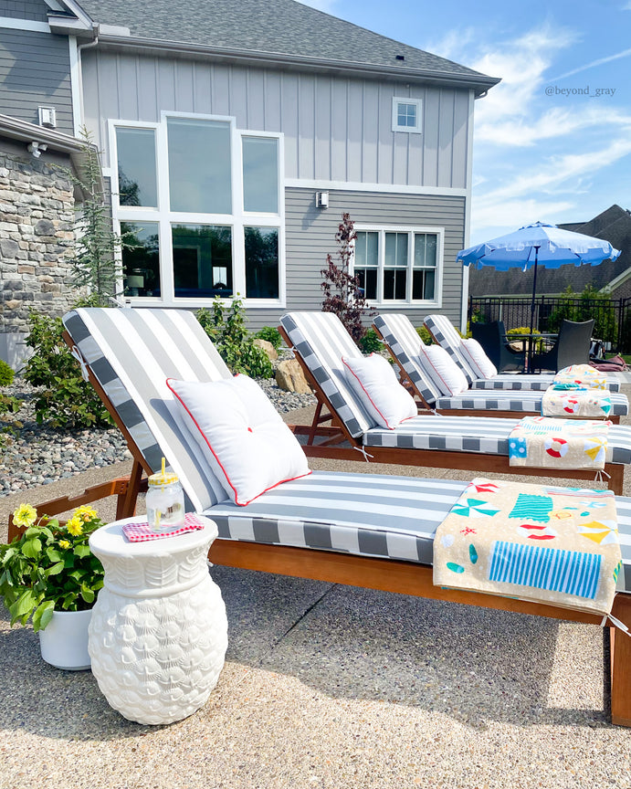 Natural / Grey Stripe